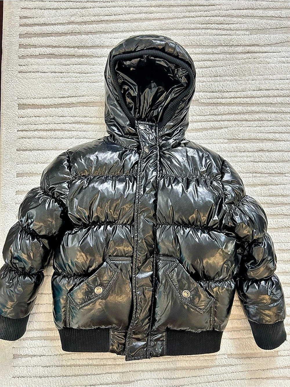 Black Puffer Jacket Like New